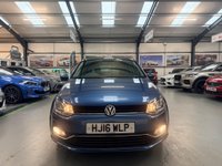USED 2016 16 VOLKSWAGEN POLO 1.0 BlueMotion Tech Match Euro 6 (s/s) 5dr 1 Previous Owner, F/S/History