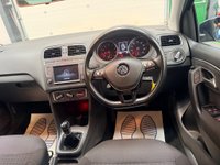 USED 2016 16 VOLKSWAGEN POLO 1.0 BlueMotion Tech Match Euro 6 (s/s) 5dr 1 Previous Owner, F/S/History