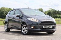 USED 2015 15 FORD FIESTA 1.0 Zetec Hatchback 5dr Petrol Manual Euro 5 (s/s) (80 ps) Just Serviced Ready to Drive Away