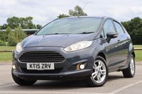 USED 2015 15 FORD FIESTA 1.0 Zetec Hatchback 5dr Petrol Manual Euro 5 (s/s) (80 ps) Just Serviced Ready to Drive Away