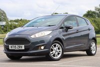 USED 2015 15 FORD FIESTA 1.0 Zetec Hatchback 5dr Petrol Manual Euro 5 (s/s) (80 ps) Just Serviced Ready to Drive Away