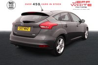 USED 2017 17 FORD FOCUS 1.0T EcoBoost Zetec Edition 5dr (SAT NAV, PRIVACY GLASS) 