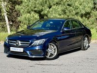 USED 2016 66 MERCEDES-BENZ C-CLASS 2.1 C300dh AMG Line Saloon 4dr Diesel Hybrid G-Tronic+ Euro 6 (s/s) (231 ps) Full Service Hist. | &pound;20 Tax