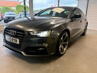 USED 2015 15 AUDI A5 2.0 TDI Black Edition Plus Sportback 5dr Diesel Manual Euro 6 (s/s) (190 ps) 