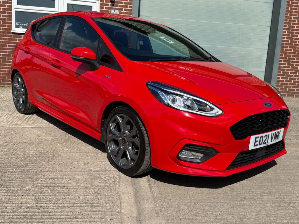 USED 2021 21 FORD FIESTA 1.0T EcoBoost MHEV ST-Line Edition Hatchback 5dr Petrol Manual Euro 6 (s/s) (155 ps) 2 OWNERS, SERVICE HISTORY, FINANCE