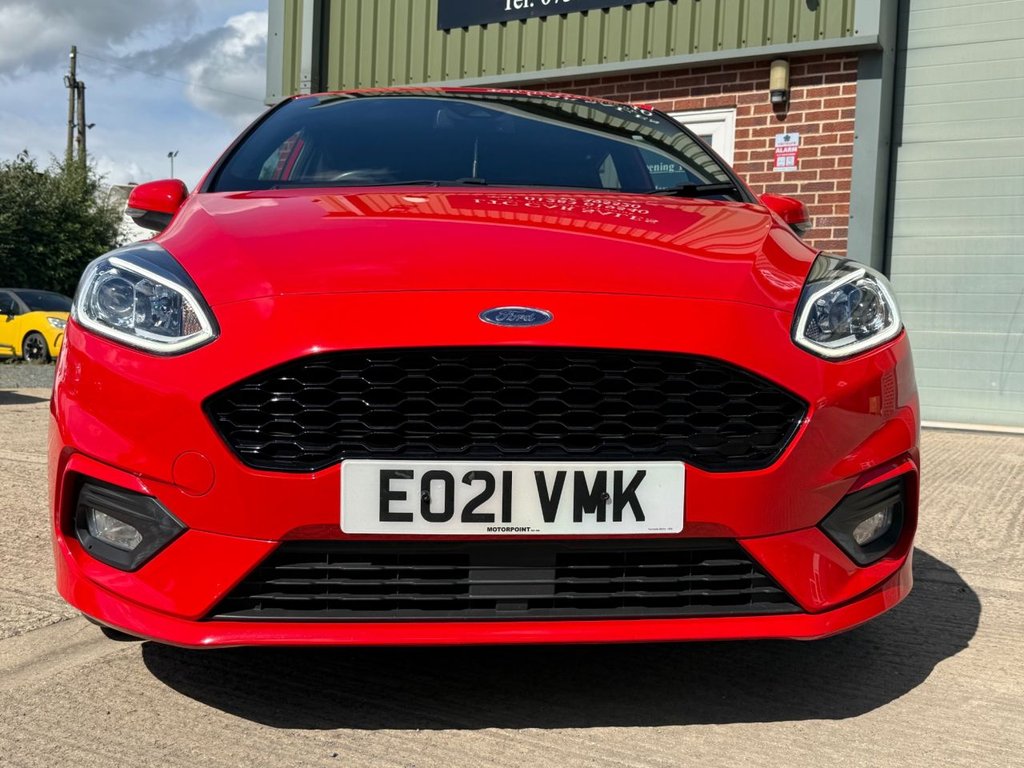 USED 2021 21 FORD FIESTA 1.0T EcoBoost MHEV ST-Line Edition Hatchback 5dr Petrol Manual Euro 6 (s/s) (155 ps) 2 OWNERS, SERVICE HISTORY, FINANCE