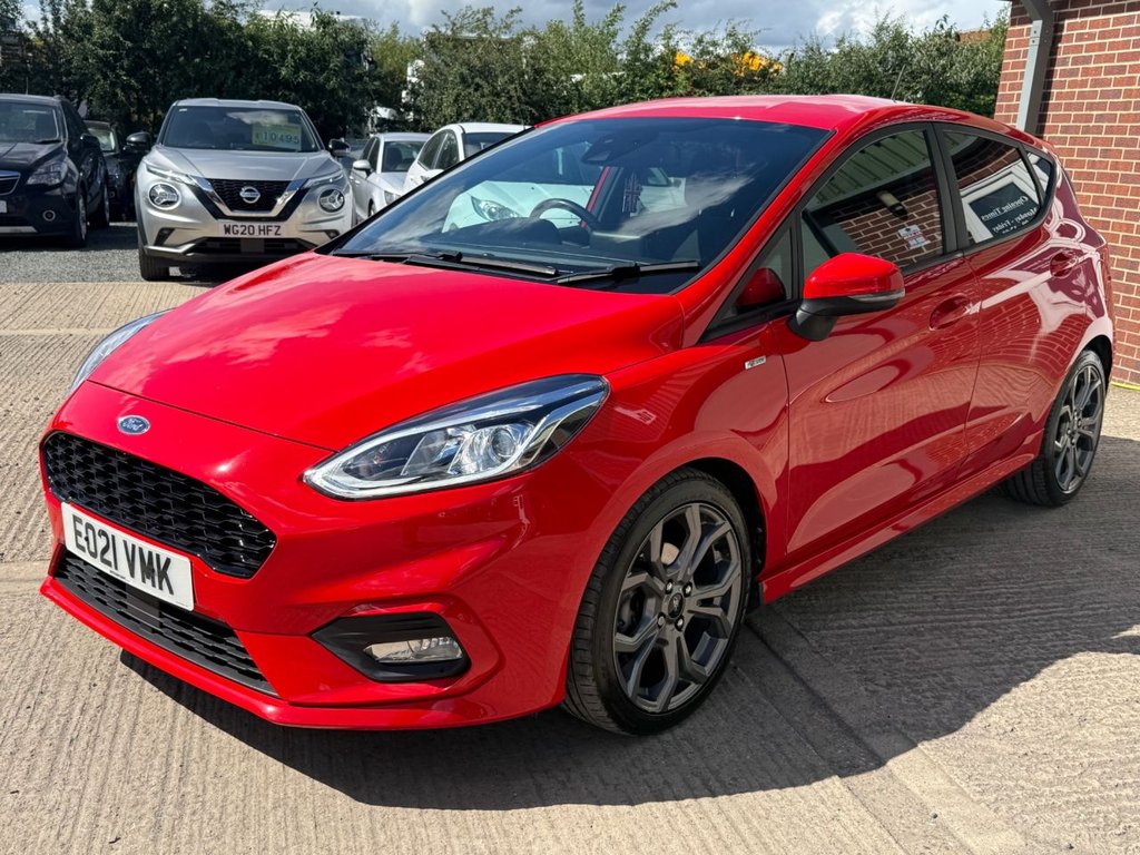 USED 2021 21 FORD FIESTA 1.0T EcoBoost MHEV ST-Line Edition Hatchback 5dr Petrol Manual Euro 6 (s/s) (155 ps) 2 OWNERS, SERVICE HISTORY, FINANCE