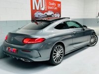 USED 2015 65 MERCEDES-BENZ C CLASS 2.1 C220d AMG Line (Premium) G-Tronic+ Euro 6 (s/s) 2dr 19" AMG ALLOYS, PAN ROOF