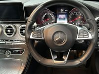 USED 2015 65 MERCEDES-BENZ C CLASS 2.1 C220d AMG Line (Premium) G-Tronic+ Euro 6 (s/s) 2dr 19" AMG ALLOYS, PAN ROOF