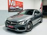 USED 2015 65 MERCEDES-BENZ C CLASS 2.1 C220d AMG Line (Premium) G-Tronic+ Euro 6 (s/s) 2dr 19" AMG ALLOYS, PAN ROOF
