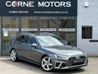 USED 2022 72 AUDI A4 AVANT 40 TDI 2.0 TDI 204PS S-LINE S-TRONIC QUATTRO 4WD 4X4 DIESEL ESTATE AUTOMATIC QUATTRO 4WD * AUTO * 1 OWNER * FULL SERVICE HISTORY *