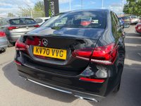 USED 2020 70 MERCEDES-BENZ A-CLASS 1.3 A200 Sport Saloon 4dr Petrol 7G-DCT Euro 6 (s/s) (163 ps) Sat Nav & Rear View Camera