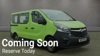 USED 2017 17 VAUXHALL VIVARO 1.6 CDTi 2900 BiTurbo ecoFLEX Combi 9 SEAT BUS  5dr Diesel Manual 1 H1 Euro 6 (s/s) (9 Seat) (95 ps) NO VAT JUST 44K FSH (5 SERVICES) !!!!! FRESH MOT INCLUDED !! NICE BUS !!!