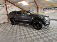 USED 2019 19 FORD RANGER 2.2 TDCi Limited 1 Pickup Double Cab 4dr Diesel Manual 4WD Euro 5 (s/s) (Eco Axle) (160 ps) * RAPTOR GRILLE * CANOPY * NEW MOT