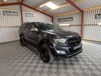 USED 2019 19 FORD RANGER 2.2 TDCi Limited 1 Pickup Double Cab 4dr Diesel Manual 4WD Euro 5 (s/s) (Eco Axle) (160 ps) * RAPTOR GRILLE * CANOPY * NEW MOT