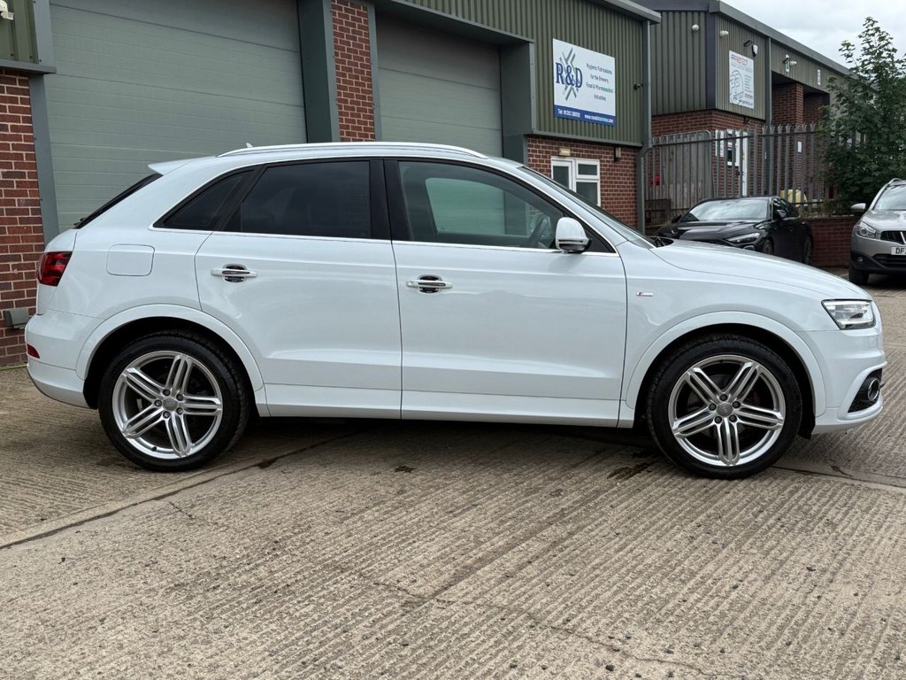 USED 2013 13 AUDI Q3 2.0 TDI S line SUV 5dr Diesel Manual Euro 5 (s/s) (140 ps) LOW MILAGE, HPI CLEAR, STUNNING