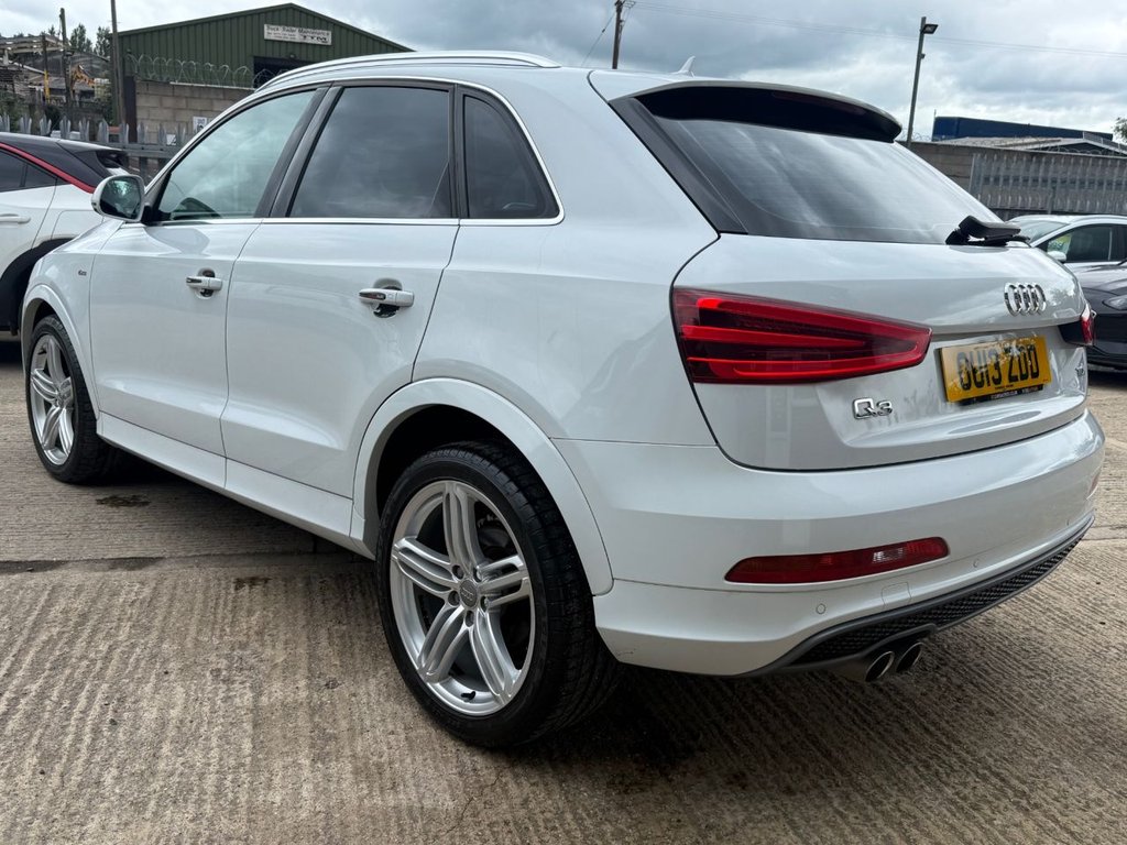 USED 2013 13 AUDI Q3 2.0 TDI S line SUV 5dr Diesel Manual Euro 5 (s/s) (140 ps) LOW MILAGE, HPI CLEAR, STUNNING