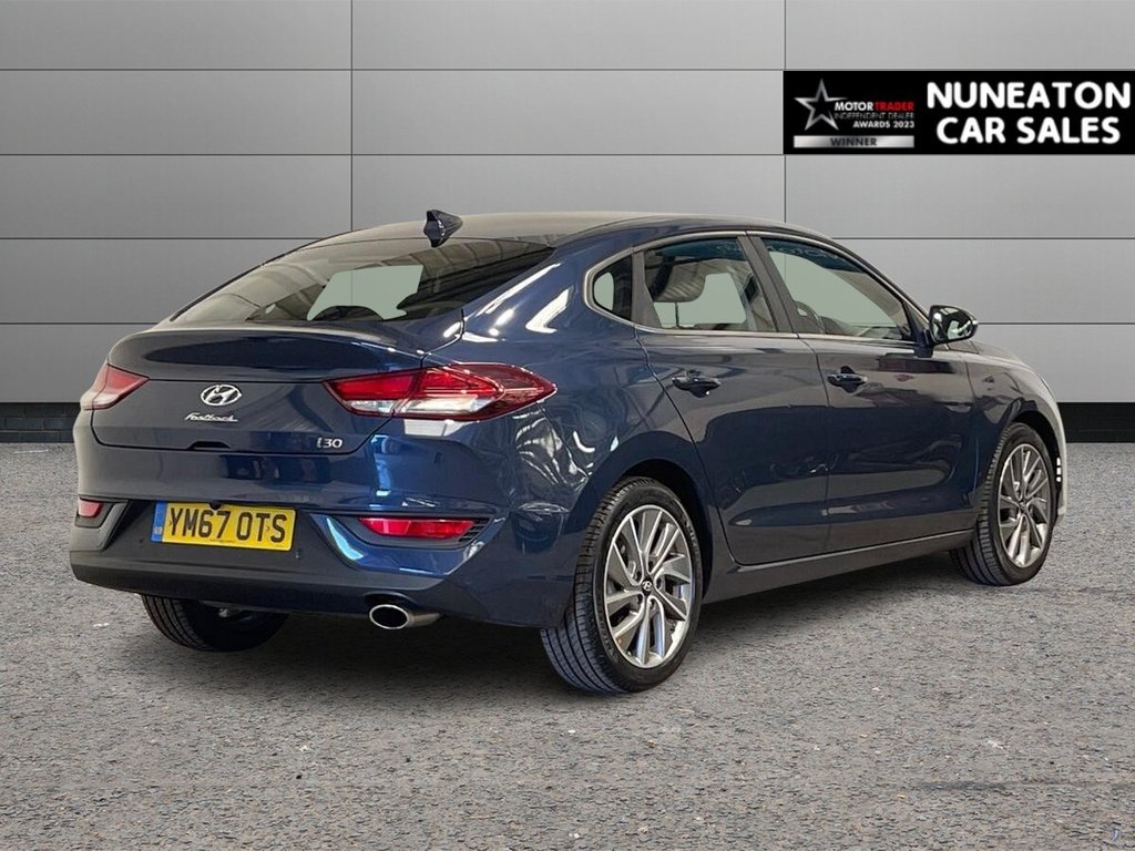 USED 2018 67 HYUNDAI I30 1.4 T-GDi SE Nav Fastback 5dr Petrol DCT Euro 6 (s/s) (140 ps) Great Service History