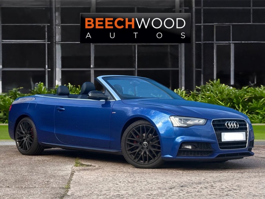 USED 2016 65 AUDI A5 CABRIOLET 2.0 TDI S line Special Edition Plus Convertible 2dr Diesel Manual Euro 6 (s/s) (190 ps) 