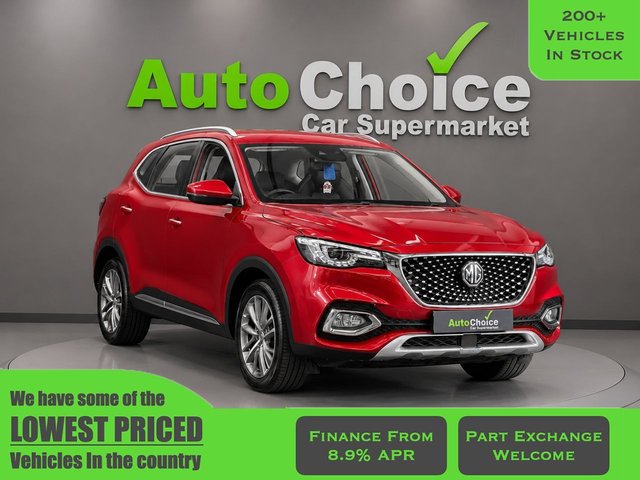 View our MG MG HS range