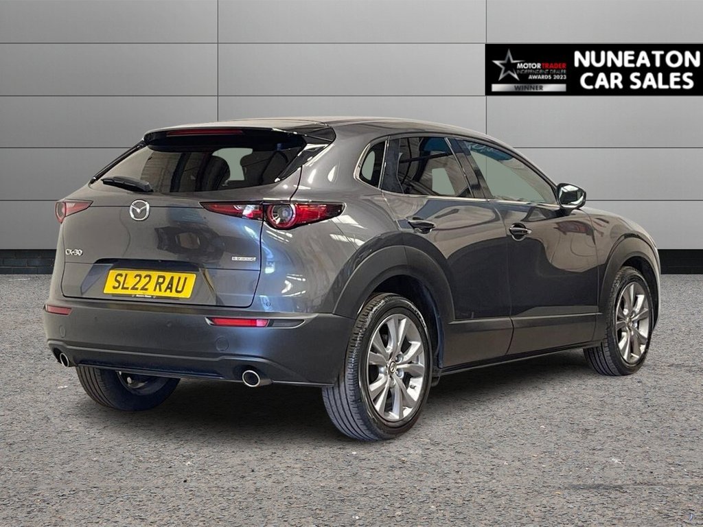 USED 2022 22 MAZDA CX-30 2.0 e-SKYACTIV G MHEV Sport Lux SUV 5dr Petrol Auto Euro 6 (s/s) (122 ps) FRONT AND REAR PARKING SENSORS