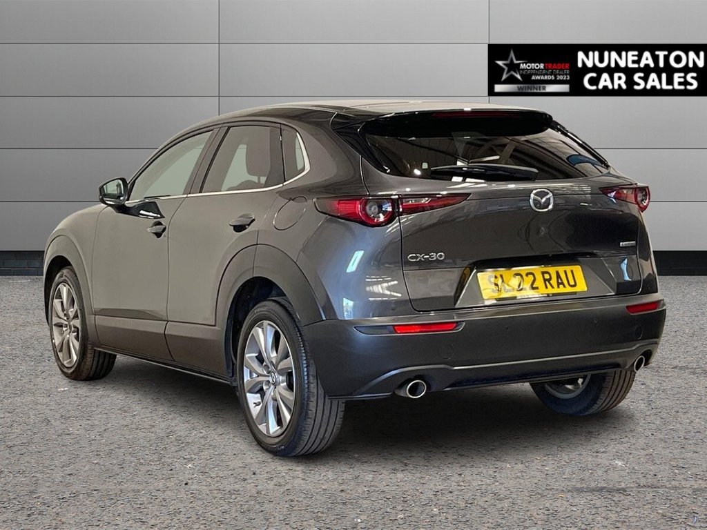USED 2022 22 MAZDA CX-30 2.0 e-SKYACTIV G MHEV Sport Lux SUV 5dr Petrol Auto Euro 6 (s/s) (122 ps) FRONT AND REAR PARKING SENSORS