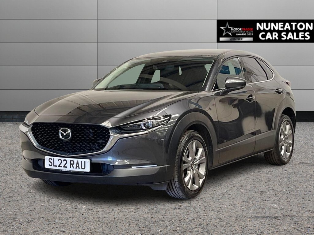 USED 2022 22 MAZDA CX-30 2.0 e-SKYACTIV G MHEV Sport Lux SUV 5dr Petrol Auto Euro 6 (s/s) (122 ps) FRONT AND REAR PARKING SENSORS