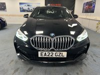 USED 2022 22 BMW 1 SERIES 1.5 118i M Sport (LCP) Hatchback 5dr Petrol Manual Euro 6 (s/s) (136 ps) + 1 OWNER + FULL BMW SERVICE HISTORY + 6 MONTHS WARRANTY + HEATED SEATS + SATNAV + APPLE CAR PLAY +