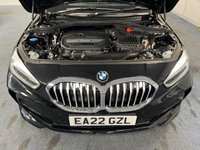 USED 2022 22 BMW 1 SERIES 1.5 118i M Sport (LCP) Hatchback 5dr Petrol Manual Euro 6 (s/s) (136 ps) + 1 OWNER + FULL BMW SERVICE HISTORY + 6 MONTHS WARRANTY + HEATED SEATS + SATNAV + APPLE CAR PLAY +