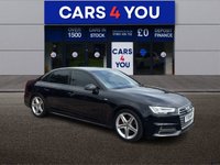 USED 2018 18 AUDI A4 1.4 TFSI S line Saloon 4dr Petrol Manual Euro 6 (s/s) (150 ps) 