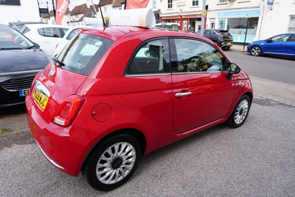 USED 2015 65 FIAT 500 1.2 Lounge Euro 6 (s/s) 3dr Â£20 road tax