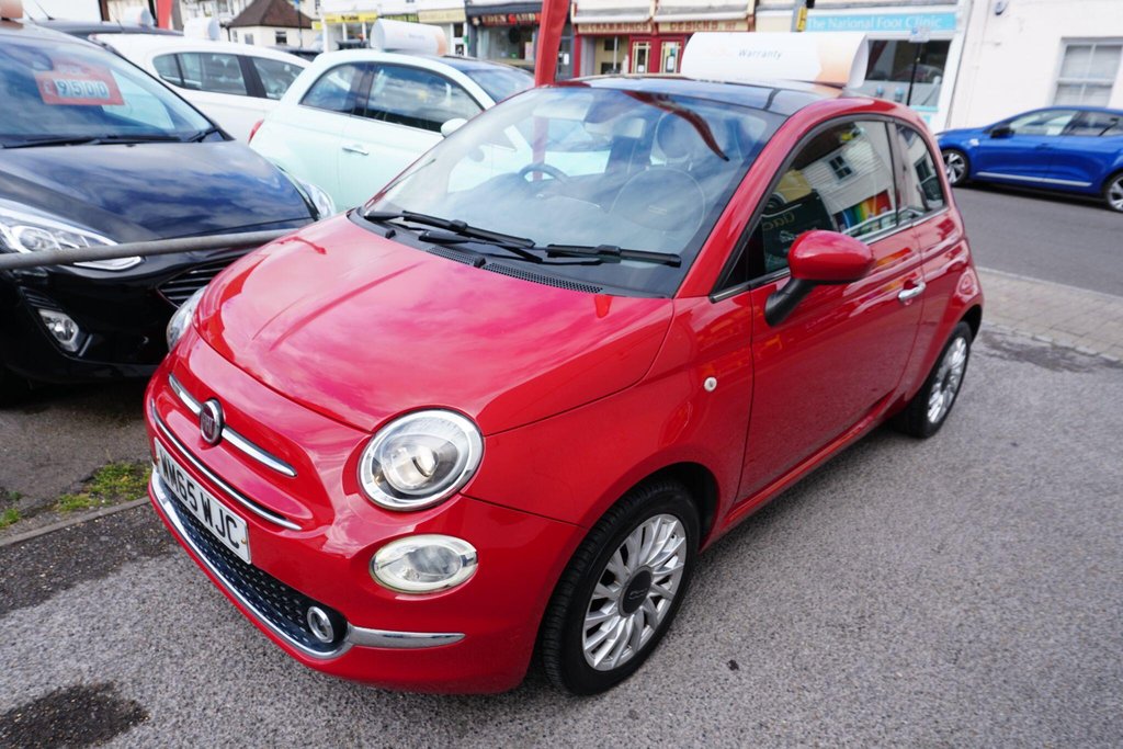 USED 2015 65 FIAT 500 1.2 Lounge Euro 6 (s/s) 3dr Â£20 road tax