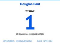 USED 2020 70 VAUXHALL COMBO LIFE 1.5 Turbo D BlueInjection Energy MPV 5dr Diesel Manual Euro 6 (s/s) (7 Seat) (100 ps) 