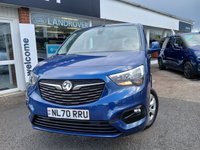 USED 2020 70 VAUXHALL COMBO LIFE 1.5 Turbo D BlueInjection Energy MPV 5dr Diesel Manual Euro 6 (s/s) (7 Seat) (100 ps) 