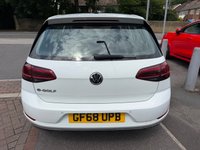 USED 2018 68 VOLKSWAGEN E-GOLF 35.8kWh e-Golf Hatchback 5dr Electric Auto (136 ps) 