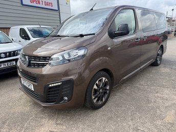 2021 VAUXHALL Vivaro Life Electric 50kWh Elite MPV 5dr Electric Auto LWB (8 Seat, 7.4kW Charger) (136 ps) £15995.00