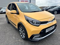 USED 2022 22 KIA PICANTO 1.0 DPi X-Line Hatchback 5dr Petrol AMT Euro 6 (s/s) (66 bhp) SERVICE HISTORY* FULL LEATHER* REVERSING CAMERA* 16 INCH ALLOY WHEELS* REAR PARKING SENSORS* AUTOMATIC LIGHTS* FRONT ARM REST WITH CENTRE CONSOLE* FOLDING ELECTRIC MIRRORS* ELECTRIC WINDOWS FRONT AND REAR* 2 KEYS*