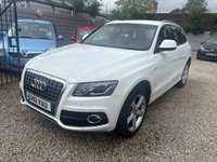 USED 2011 61 AUDI Q5 2.0 TFSI S line SUV 5dr Petrol Manual quattro Euro 5 (s/s) (180 ps) 8 MAIN AGENT STAMPS! LEATHER SEATS