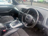 USED 2011 61 AUDI Q5 2.0 TFSI S line SUV 5dr Petrol Manual quattro Euro 5 (s/s) (180 ps) 8 MAIN AGENT STAMPS! LEATHER SEATS