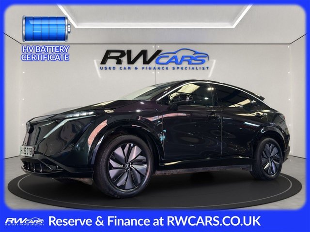View our Nissan Ariya 63kWh Advance SUV 5dr Electric Auto 7.4kW Charger (217 ps)