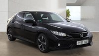 USED 2017 67 HONDA CIVIC 1.0 VTEC Turbo EX Hatchback 5dr Petrol Manual Euro 6 (s/s) (129 ps) HISTORY+SUNROOF+PARK CONTROL+CAMERA+FULL LEATHER HEATED SEATS+PRIVACY GLASS+AIRCON+BLUETOOTH+MEDIA+NAV+ALLOYS+USB+AUX+DAB+CLIMATE+CRUISE+HPI CLEAR