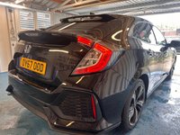 USED 2017 67 HONDA CIVIC 1.0 VTEC Turbo EX Hatchback 5dr Petrol Manual Euro 6 (s/s) (129 ps)+HISTORY+SUNROOF+PARK CONTROL+CAMERA+FULL LEATHER HEATED SEATS+PRIVACY GLASS+AIRCON+BLUETOOTH+MEDIA+NAV+ALLOYS+USB+AUX+DAB+CLIMATE+CRUISE+HPI CLEAR WITH VOSA MOT HISTORY, CLEAN + 2KEYS+HISTORY+SUNROOF+PARK CONTROL+CAMERA+FULL LEATHER HEATED SEATS+PRIVACY GLASS+AIRCON+BLUETOOTH+MEDIA+NAV+ALLOYS+USB+AUX+DAB+CLIMATE+CRUISE+HPI CLEAR