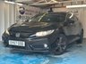USED 2017 67 HONDA CIVIC 1.0 VTEC Turbo EX Hatchback 5dr Petrol Manual Euro 6 (s/s) (129 ps)+HISTORY+SUNROOF+PARK CONTROL+CAMERA+FULL LEATHER HEATED SEATS+PRIVACY GLASS+AIRCON+BLUETOOTH+MEDIA+NAV+ALLOYS+USB+AUX+DAB+CLIMATE+CRUISE+HPI CLEAR WITH VOSA MOT HISTORY, CLEAN + 2KEYS+HISTORY+SUNROOF+PARK CONTROL+CAMERA+FULL LEATHER HEATED SEATS+PRIVACY GLASS+AIRCON+BLUETOOTH+MEDIA+NAV+ALLOYS+USB+AUX+DAB+CLIMATE+CRUISE+HPI CLEAR