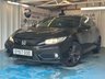 USED 2017 67 HONDA CIVIC 1.0 VTEC Turbo EX Hatchback 5dr Petrol Manual Euro 6 (s/s) (129 ps)+HISTORY+SUNROOF+PARK CONTROL+CAMERA+FULL LEATHER HEATED SEATS+PRIVACY GLASS+AIRCON+BLUETOOTH+MEDIA+NAV+ALLOYS+USB+AUX+DAB+CLIMATE+CRUISE+HPI CLEAR WITH VOSA MOT HISTORY, CLEAN + 2KEYS+HISTORY+SUNROOF+PARK CONTROL+CAMERA+FULL LEATHER HEATED SEATS+PRIVACY GLASS+AIRCON+BLUETOOTH+MEDIA+NAV+ALLOYS+USB+AUX+DAB+CLIMATE+CRUISE+HPI CLEAR