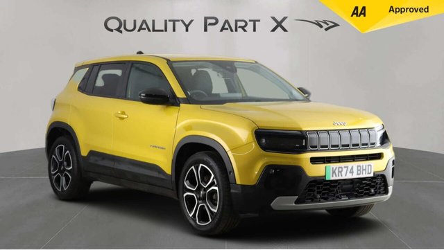 View our Jeep Avenger 54kWh e-Summit SUV 5dr Electric Auto (156 ps)