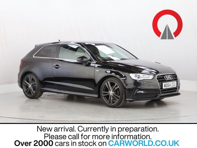 View our Audi A3 1.4 TFSI S line Hatchback 3dr Petrol S Tronic Euro 6 (s/s) (125 ps)