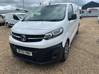 USED 2023 23 VAUXHALL VIVARO 1.5 Turbo D 2900 Prime Panel Van 6dr Diesel Manual L2 H1 Euro 6 (s/s) (100 ps) 51000 MILES ONE OWNER AIR CONDITIONING