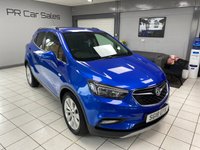 USED 2018 18 VAUXHALL MOKKA X 1.4i Turbo Elite Nav SUV 5dr Petrol Auto Euro 6 (140 ps) AEGEAN BLUE / BLACK JASMINE LEATHER TRIM / DUAL ZONE CLIMATE / HEATED FRONT SEATS / ELECTRIC WINDOWS / POWERFOLD MIRRORS / AUTOMATIC LIGHTS / CRUISE CONTROL / SPEED LIMITER / FRONT AND REAR SENSORS / DAB / BLUETOOTH / USB / SCREEN PROJECTION / SATNAV / PRIVACY GLASS / 18" ALLOY WHEELS / SERVICE HISTORY
