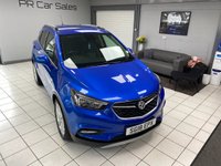 USED 2018 18 VAUXHALL MOKKA X 1.4i Turbo Elite Nav SUV 5dr Petrol Auto Euro 6 (140 ps) AEGEAN BLUE / BLACK JASMINE LEATHER TRIM / DUAL ZONE CLIMATE / HEATED FRONT SEATS / ELECTRIC WINDOWS / POWERFOLD MIRRORS / AUTOMATIC LIGHTS / CRUISE CONTROL / SPEED LIMITER / FRONT AND REAR SENSORS / DAB / BLUETOOTH / USB / SCREEN PROJECTION / SATNAV / PRIVACY GLASS / 18" ALLOY WHEELS / SERVICE HISTORY