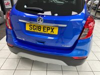 USED 2018 18 VAUXHALL MOKKA X 1.4i Turbo Elite Nav SUV 5dr Petrol Auto Euro 6 (140 ps) AEGEAN BLUE / BLACK JASMINE LEATHER TRIM / DUAL ZONE CLIMATE / HEATED FRONT SEATS / ELECTRIC WINDOWS / POWERFOLD MIRRORS / AUTOMATIC LIGHTS / CRUISE CONTROL / SPEED LIMITER / FRONT AND REAR SENSORS / DAB / BLUETOOTH / USB / SCREEN PROJECTION / SATNAV / PRIVACY GLASS / 18" ALLOY WHEELS / SERVICE HISTORY